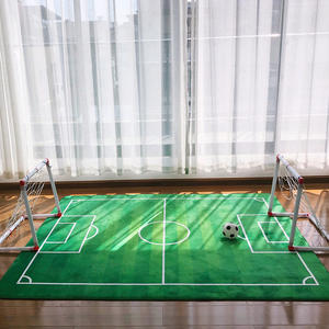 Alfombra de franela de fútbol para sala de estar, tapete para mesita de café, dormitorio, mesita de noche, suelo, esterilla para gatear para habitación de niños, decoración del hogar - Product Image 2