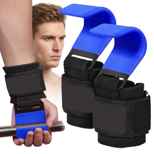 Nayab Industries Protège-paume réglable pour musculation et haltérophilie avec logo personnalisé, poignée en acier renforcé et fermeture auto-agrippante - Product Image 1