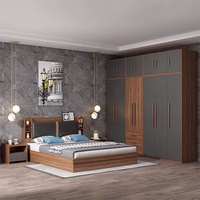Vente en gros en Chine lits en bois de luxe design OEM pour chambre à coucher lit King Size matelas mobilier moderne