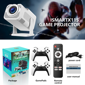 Giá Tốt Nhất Hy320 Mini <span class=keywords><strong>LCD</strong></span> Thông Minh 1080P 720P Nhà Android 11 Thông Minh Máy Chiếu 4K Đầy Đủ HD 2 + 16GB Máy Chiếu Xách Tay Màn Hình Video - Product Image 1