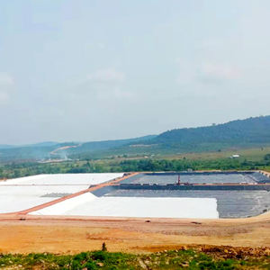 Геомембрана 1,0 мм GM13 <span class=keywords><strong>HDPE</strong></span> LLDPE для очистки сточных вод в Бангладеш - Product Image 1