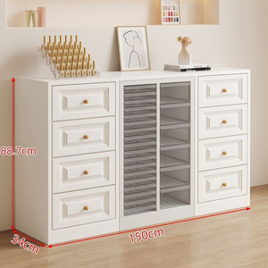 Nail Salon Special Display Cabinet Nail Polish Storage Glue Storage Cabinet Nail Salon Floor-<b>standing</b> Display showcase Drawer - Product Image 4