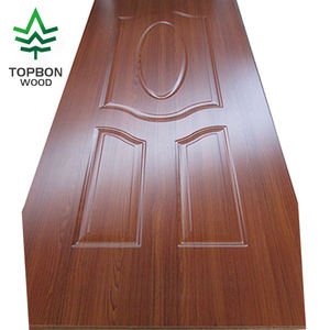 Fabricant personnalisé de haute qualité <span class=keywords><strong>moins</strong></span> <span class=keywords><strong>cher</strong></span> prix diverses couleurs placage de bois mélamine peau de porte pour la décoration intérieure - Product Image 4