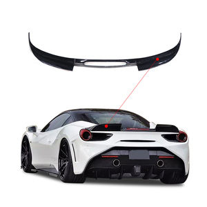 Buona Qualità SVR Stile In Fibra di Carbonio della Parte Posteriore Dell'automobile Ducktai Ala Spoiler Per La Ferrari <span class=keywords><strong>488</strong></span> - Product Image 1