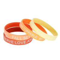 Bracelets lumineux LED personnalisés en plastique pour événements, porte-clés Coldplay, bracelet en silicone personnalisé, bracelet de poignet
