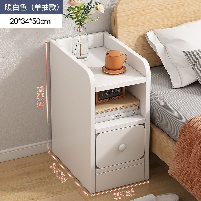 [ลิ้นชักเดี่ยว] สีขาวอบอุ่น ขนาด 20*34*50