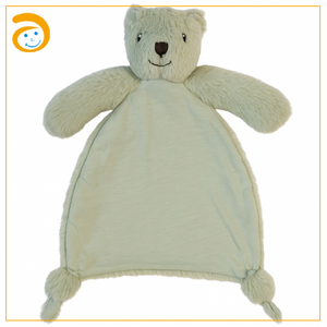 Simpatico Orsacchiotto di Peluche con Copertina di Sicurezza |   Giocattolo Morbido per Neonati |   Regalo Perfetto per Baby Shower e Neonati - Product Image 2
