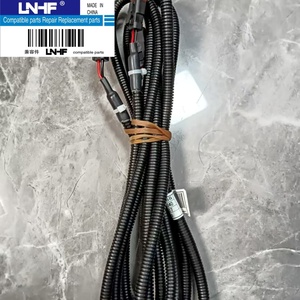 LNHF 21Q6-10040 Excavator Wiring Harness Three-<b>plug</b> High Quality Compatible Parts 220LC-9T 225LC-9T 21Q6-10040 for Hyundai - Product Image 3