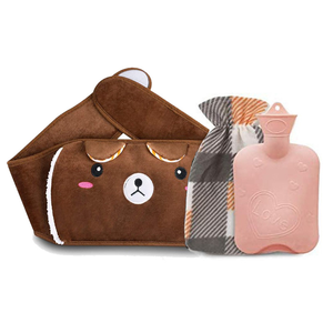 Sac à eau chaude pour soulager la douleur du cou, du <span class=keywords><strong>dos</strong></span>, des épaules et des jambes, sac à eau chaude pour la taille avec housse <span class=keywords><strong>de</strong></span> protection douce - Product Image 4