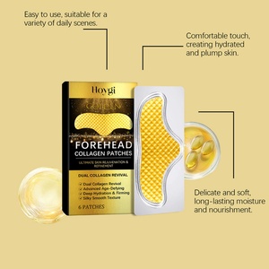 HOYGI 6 Parches de Colágeno de Marca Privada para la Frente, Hidratación Profunda, Reafirmante, Mascarilla Facial para el Cuidado de la Piel - Product Image 3