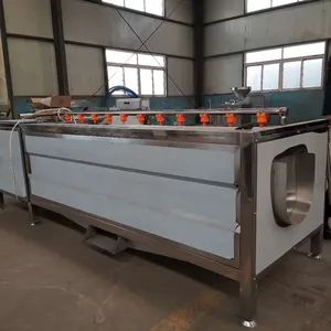 Stick Diameter 120Mm Roller Rotary Vegetable Cleaning Machine Washer Machine