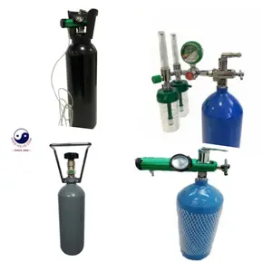 South Africa High Pressure 47L Gas Cylinder CO2/Ar/N2/Other Gases Oxygen Cylinder Seamless Steel Gas Cylinder