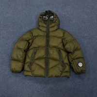 Veste d'hiver chaude imperméable écologique pour homme, grande taille, épaisse, de haute qualité, coupe-vent, avec capuche à lunettes, fermeture éclair longue
