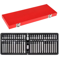 54-PC Torx Bit Socket Set 1/2 "& 3/8" Drive CRV Steel Star Bit Kit pour outils de véhicule de réparation automatique