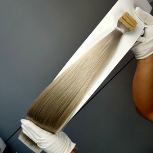 Jasmine Beauty Light Blonde Tape in Human Hair Extensions 10-30 inches Seamless Tape Natural Straight Real Human Hair Extensions - Product Image 6
