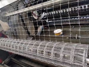 Rete metallica zincata recinzione per bovini cavallo ovino caprino allevamento forma di foro quadrato con servizi di taglio e saldatura inclusi - Product Image 4