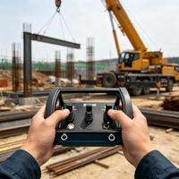 Control Remoto Inalámbrico Hidráulico Proporcional Industrial Certificado CE EN13849 para Maquinaria de Elevación