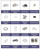 High-quality Stainless Steel Galvanized Flat square Washers Are Selling Briskly in China for Use in Aisle Fittings.