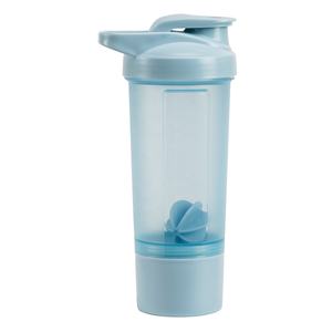 Garrafa de plástico personalizada, coquetelos de proteína, logotipo personalizado, academia eco amigável, garrafa de coqueteleira com bola de mistura - Product Image 5