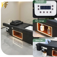 Tempat tidur pijat elektrik, Salon pijat Jepang, angkat sandaran punggung, sampo tempat tidur, terapi air uap, kursi pedikur, dan kepala, tempat tidur pijat Spa
