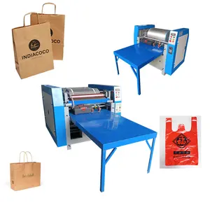 Automation Polythene Non Pp Woven Paper Plastic Bag Printing Machine