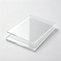 Feuille acrylique PMMA transparente antistatique pour protections de machines et clôtures de sécurité, disponible sur mesure