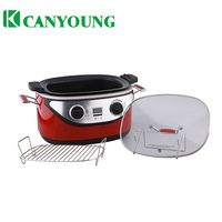 Hot Menjual Listrik Fungsi Cooker dengan Non-stick Panci Bagian Dalam