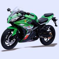 Motocicleta de Carreras de Alta Potencia de 400 cc y Dos Cilindros, Moto Deportiva Resistente Fabricada en China con una Velocidad Máxima de 180 km/h para Entusiastas