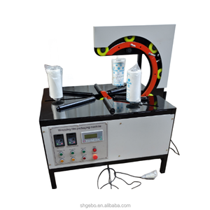 Paquete de carrete Bobinas de bobinado Embalaje Tubo de <span class=keywords><strong>cobre</strong></span> Cable Tubo Película elástica Neumático de bicicleta Bobina Envoltura Máquina de embalaje de plástico - Product Image 4