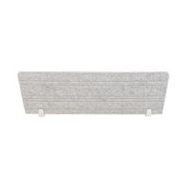 Divisor de Escritorio Acústico Moderno con Ranuras en V, Textura 3D, Fieltro PET Absorbente de Sonido para Oficina, Sala de Estar, Dormitorio, Fondo Decorativo