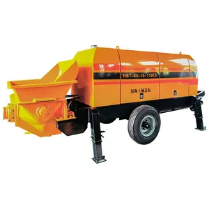 Jbs40r DIESEL nhỏ mini máy BƠM BÊ TÔNG TRỘN BÊ TÔNG BƠM BÊ TÔNG trộn