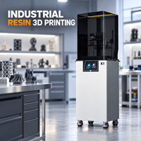 Printer 3D Format Besar Industri Baru 13,6 Inci 7K LCD UV Resin untuk Perhiasan Gigi & Prototipe Cepat