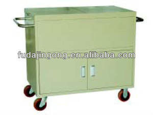 Obral troli medis aseptik kualitas tinggi resusitasi Rumah Sakit trolley - Product Image 5