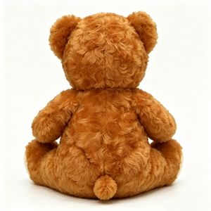 Ours en peluche personnalisé, jouet en peluche doux, marron avec pattes blanches, 51cm-99cm, unisexe, pour enfants - Product Image 4