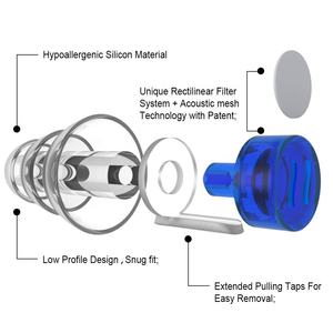 <span class=keywords><strong>Bouchons</strong></span> <span class=keywords><strong>d</strong></span>'oreille en silicone réutilisables écouteurs antibruit de haute qualité <span class=keywords><strong>bouchons</strong></span> <span class=keywords><strong>d</strong></span>'oreille doux pour musicien de concert avec étui - Product Image 5