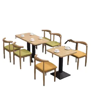Minghao Brand Factory tavolo da pranzo a basso prezzo Set Living Roon Furniture dinine Chairs for Hotel PP Seat Metal Leg