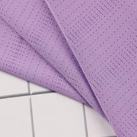 Tissu en maille à œillets en polyester recyclé, évacuant l'humidité, séchage rapide, pour vêtements de sport de basketball 7985