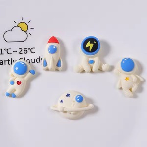 Thiết kế mới hàng không vũ trụ loạt phẳng trở lại nhựa cabochons trường hợp điện thoại vẻ đẹp trang trí phụ kiện quà lưu niệm thủ công nhân tạo - Product Image 3