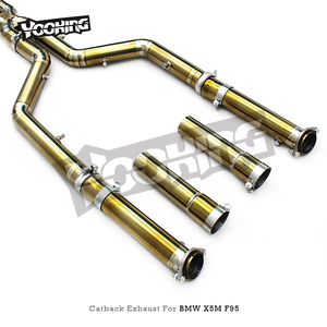 <span class=keywords><strong>Escape</strong></span> Trasero Yooking para BMW X5M/X6M F95/F96 4.4TT 2020-2024, Tubo <span class=keywords><strong>de</strong></span> <span class=keywords><strong>Escape</strong></span> Valvetronic <span class=keywords><strong>de</strong></span> Titanio <span class=keywords><strong>de</strong></span> Alto Rendimiento, Silenciador <span class=keywords><strong>de</strong></span> Carreras - Product Image 2