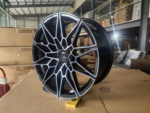 YXQ 18*8 18*9 5*112 + <span class=keywords><strong>25</strong></span> + <span class=keywords><strong>35</strong></span> 66.56 roue noir brillant 6061-t6 alliage d'aluminium forgé jantes personnalisées pour BMW - Product Image 4
