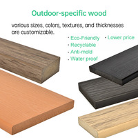 Matériaux pour meubles d'extérieur, imitation bois, panneau en plastique PS, bois pour meubles d'extérieur