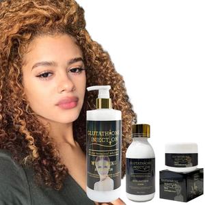 Gamme de vente chaude éliminer les taches noires uniformiser le teint Gluta blanc corps <span class=keywords><strong>visage</strong></span> Kits de soins de la peau revitalise l'éclaircissement de la peau - Product Image 2