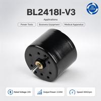 Moteur CC sans balais BL2418I-V3 24V 2,04W à faible bruit et haute efficacité pour appareils électroménagers, maison intelligente et instruments cosmétiques