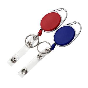 Рекламный Пользовательский логотип, овальная пряжка йо-йо, легко тянуть пряжку, медсестра, держатель для удостоверения личности, значок на заказ, катушка с выдвижной веревкой - Product Image 1