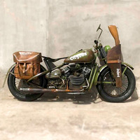 Personnalisation grandeur nature artefact de moto barre décorative modèle de moto 3D décoration de barre d'art en métal de moto