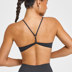 Nuevo Estilo Sujetador Deportivo de Yoga para Mujer, Sin Espalda, en Forma de Y, Efecto Segunda Piel, Suave para la Piel, de Alta Sujeción, Transpirable, de Spandex/Nylon - Product Image 5