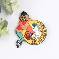Aimants de réfrigérateur souvenirs promotionnels, aimants de réfrigérateur personnalisés en PVC époxy, autocollant magnétique 3D en PVC de dessin animé