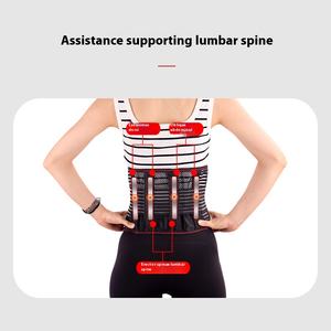 Bande de soutien lombaire confortable et respirante en polyester de qualité fiable, réglable, pour l'été - Product Image 3