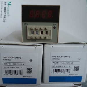 Relais temporisé H5CN-XAN-Z 100-240V AC, sortie relais à circuit unique, automatisation industrielle - Product Image 1