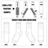 Chaussettes de yoga antidérapantes de haute qualité avec logo personnalisé, style nouveau, pour le fitness et le Pilates, chaussettes de sport pour femmes, chaussettes de yoga antidérapantes